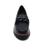 Pitillos mocassin zwart leder 2720